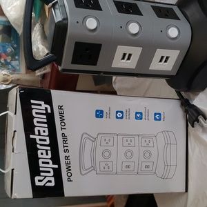 SUPER DADDY POWER STRIP TOWER NWT AND BOX
